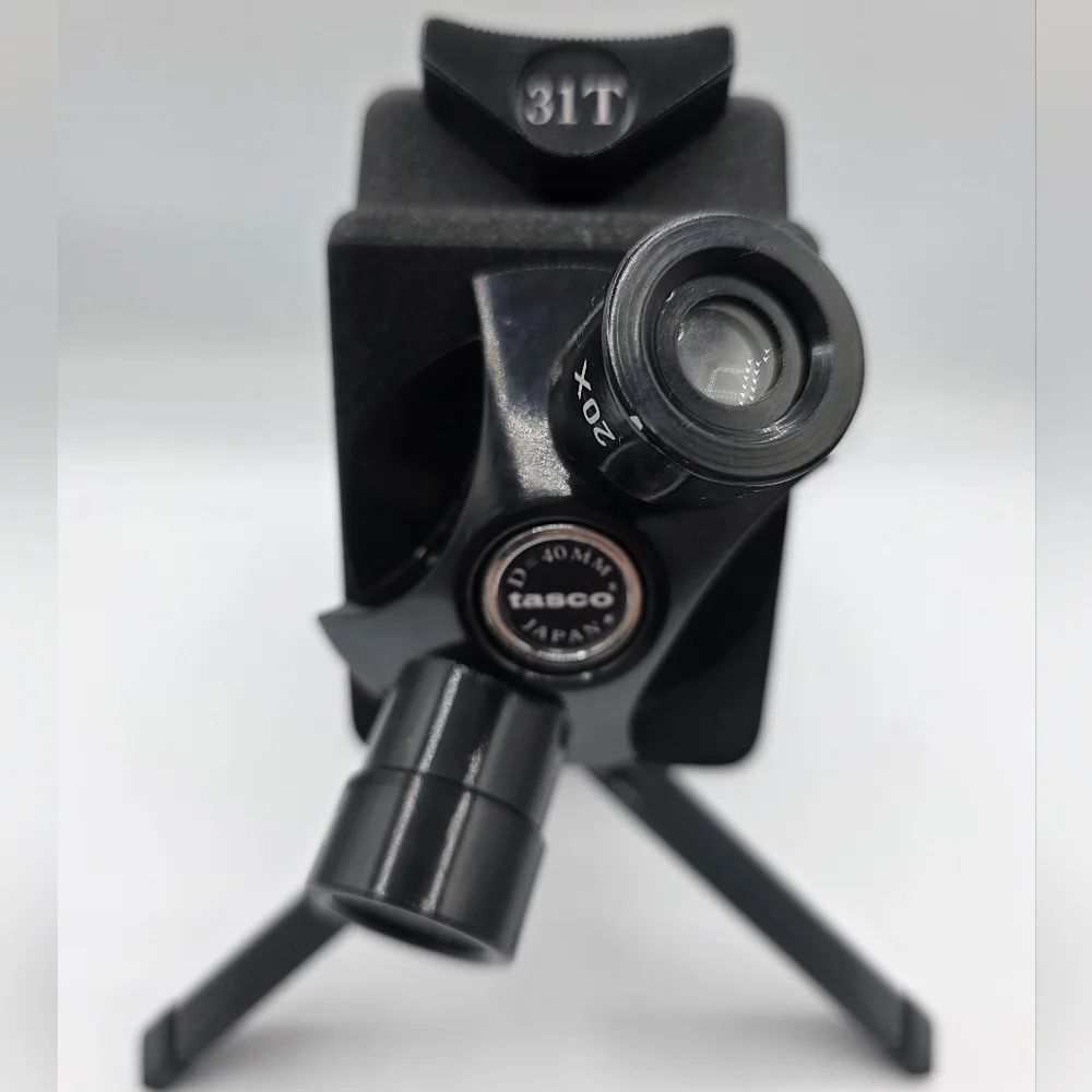 TASCO 31T 12X/20X40mm Pistol SPOTTING SCOPE with Integral Tripod + Original Box